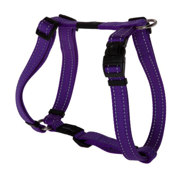 Rogz H Harness Purple Color  ( Medium :32-52cm )